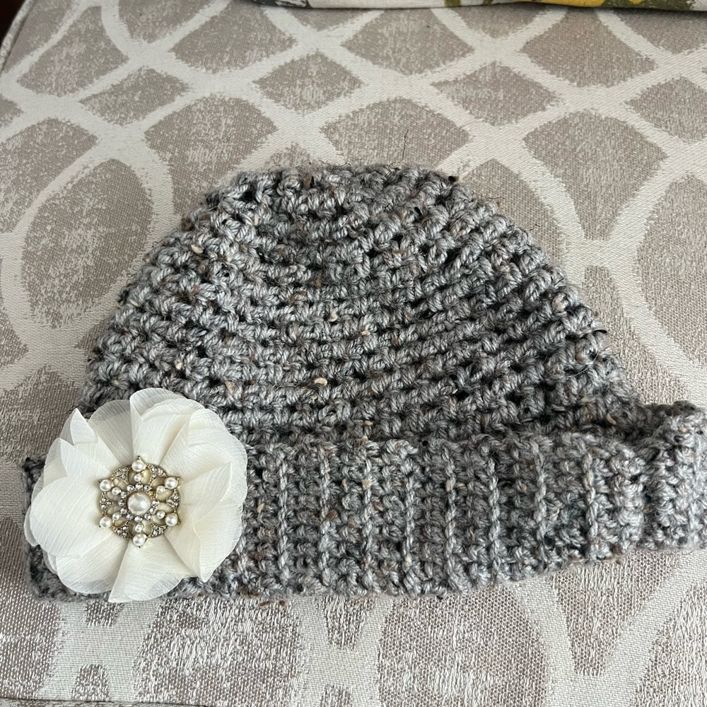 NWOT Crocheted winter hat